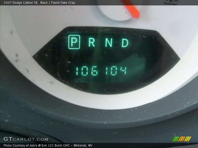 Black / Pastel Slate Gray 2007 Dodge Caliber SE