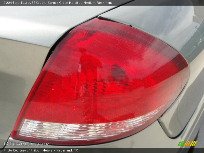 Spruce Green Metallic / Medium Parchment 2004 Ford Taurus SE Sedan