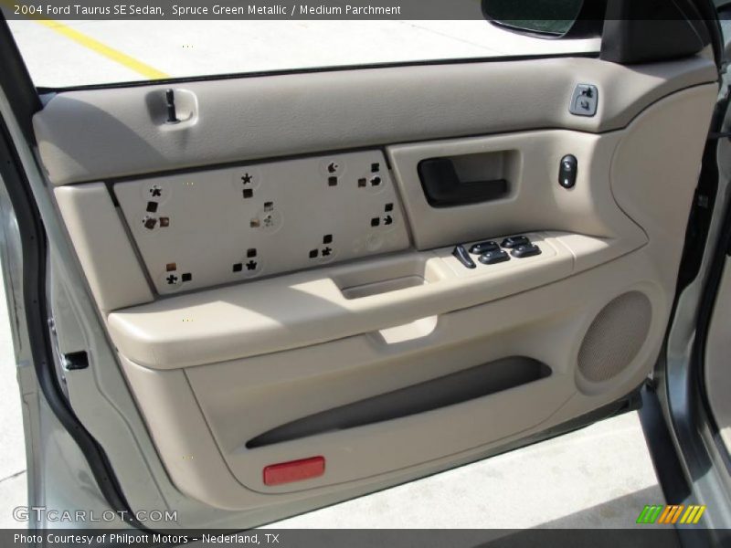 Spruce Green Metallic / Medium Parchment 2004 Ford Taurus SE Sedan