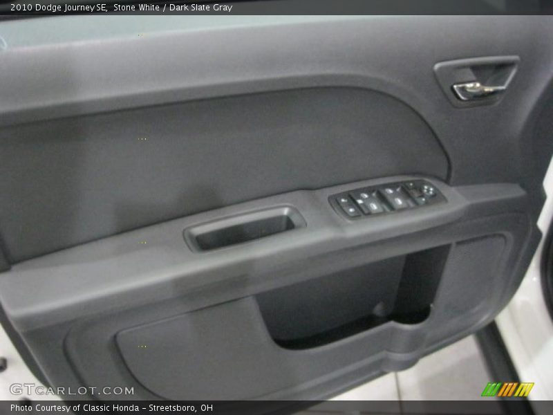 Stone White / Dark Slate Gray 2010 Dodge Journey SE