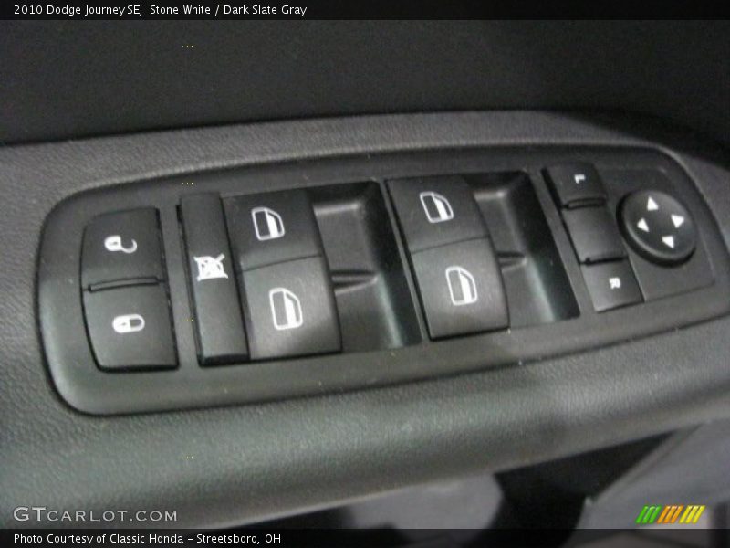 Stone White / Dark Slate Gray 2010 Dodge Journey SE
