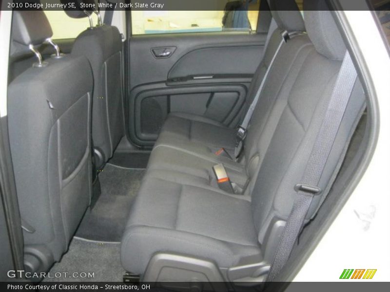 Stone White / Dark Slate Gray 2010 Dodge Journey SE
