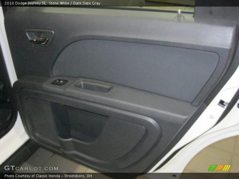 Stone White / Dark Slate Gray 2010 Dodge Journey SE