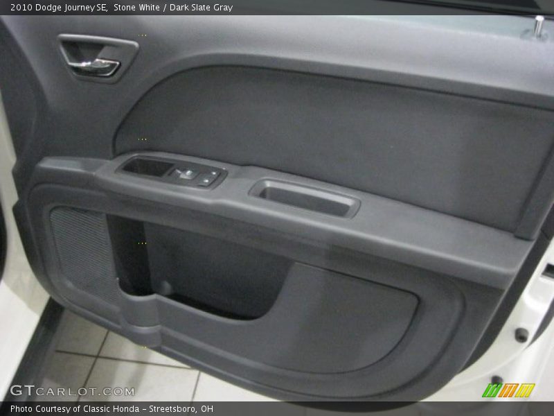 Stone White / Dark Slate Gray 2010 Dodge Journey SE