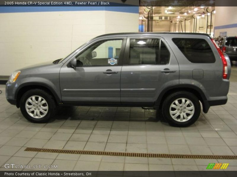 Pewter Pearl / Black 2005 Honda CR-V Special Edition 4WD