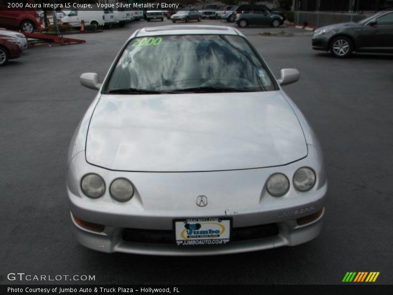 Vogue Silver Metallic / Ebony 2000 Acura Integra LS Coupe