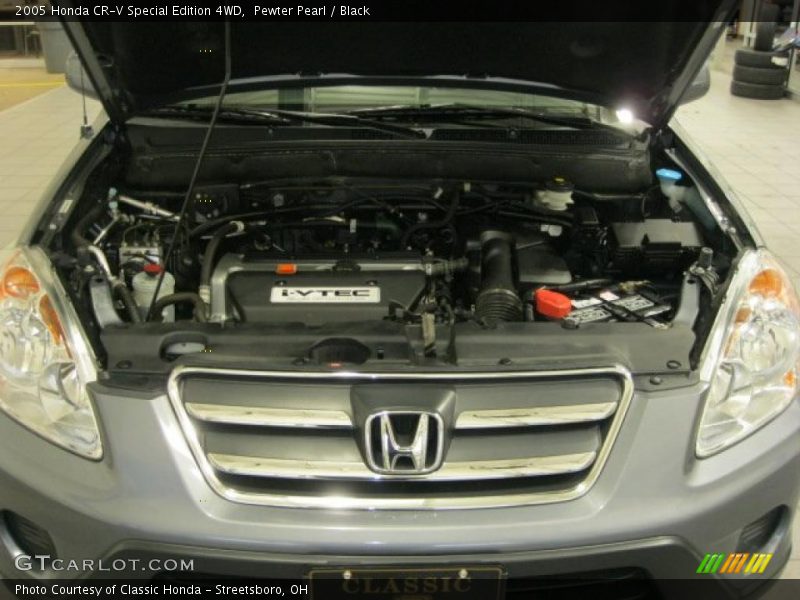 Pewter Pearl / Black 2005 Honda CR-V Special Edition 4WD