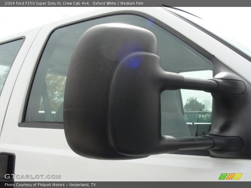 Oxford White / Medium Flint 2004 Ford F350 Super Duty XL Crew Cab 4x4