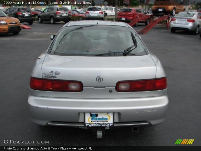 Vogue Silver Metallic / Ebony 2000 Acura Integra LS Coupe