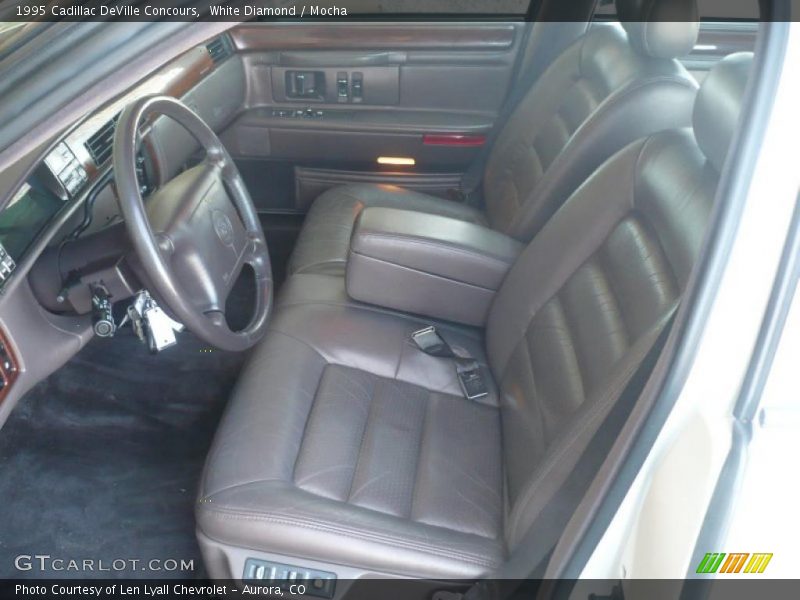  1995 DeVille Concours Mocha Interior
