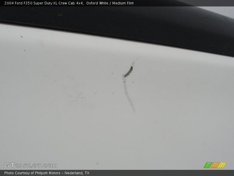 Oxford White / Medium Flint 2004 Ford F350 Super Duty XL Crew Cab 4x4