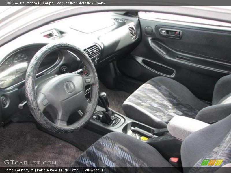 Ebony Interior - 2000 Integra LS Coupe 