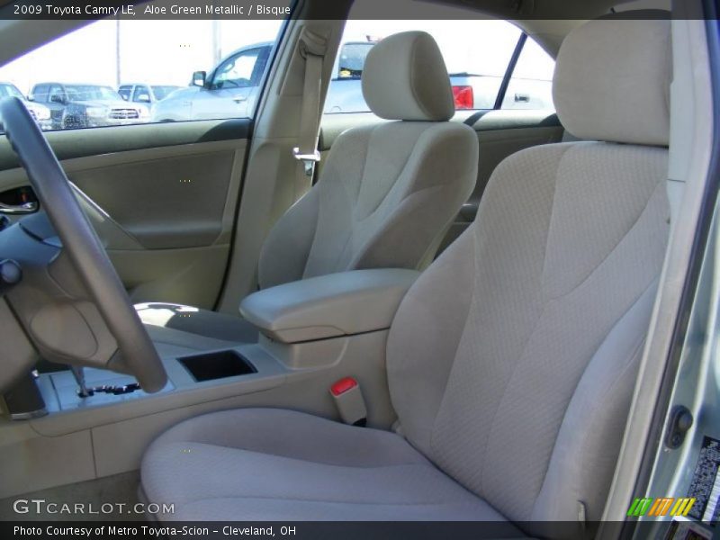 Aloe Green Metallic / Bisque 2009 Toyota Camry LE