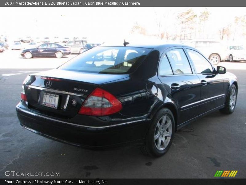 Capri Blue Metallic / Cashmere 2007 Mercedes-Benz E 320 Bluetec Sedan