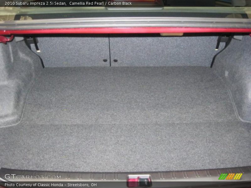 Camellia Red Pearl / Carbon Black 2010 Subaru Impreza 2.5i Sedan