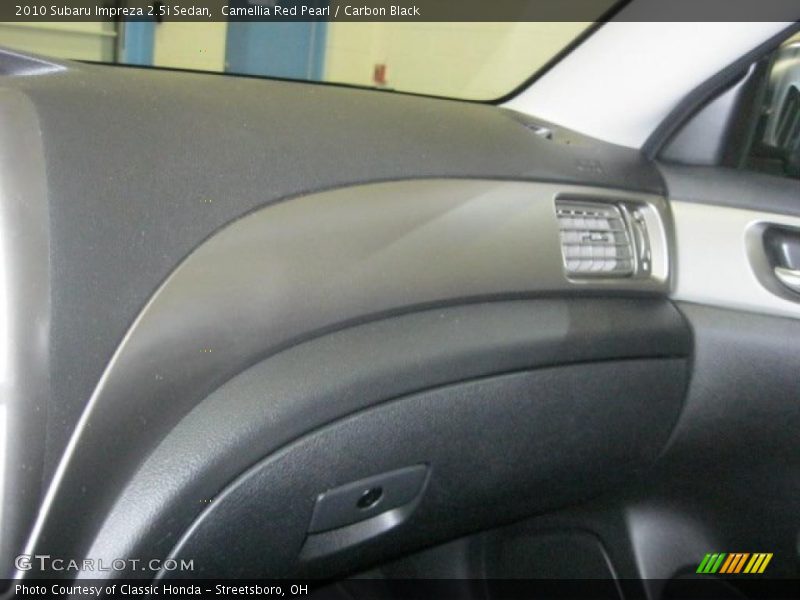 Camellia Red Pearl / Carbon Black 2010 Subaru Impreza 2.5i Sedan