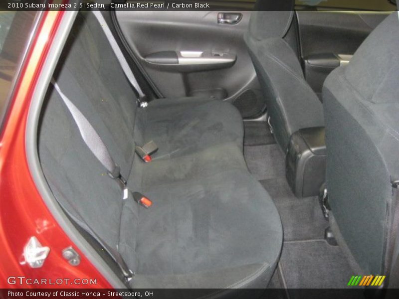 Camellia Red Pearl / Carbon Black 2010 Subaru Impreza 2.5i Sedan