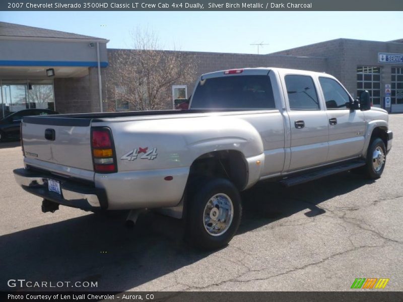  2007 Silverado 3500HD Classic LT Crew Cab 4x4 Dually Silver Birch Metallic