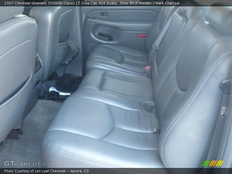  2007 Silverado 3500HD Classic LT Crew Cab 4x4 Dually Dark Charcoal Interior