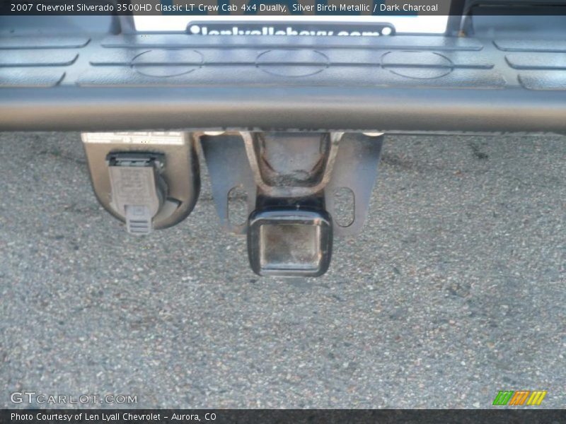Silver Birch Metallic / Dark Charcoal 2007 Chevrolet Silverado 3500HD Classic LT Crew Cab 4x4 Dually