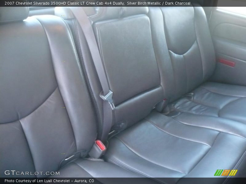 Silver Birch Metallic / Dark Charcoal 2007 Chevrolet Silverado 3500HD Classic LT Crew Cab 4x4 Dually