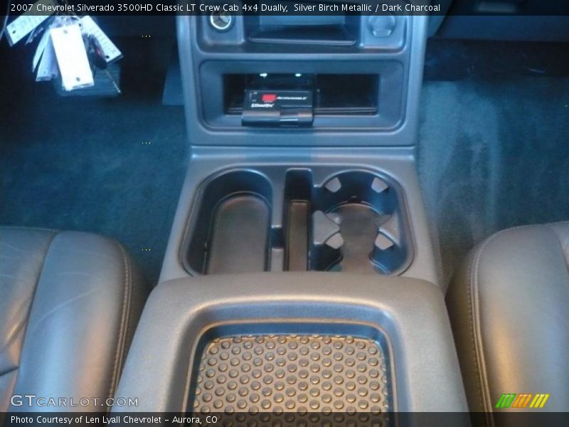 Silver Birch Metallic / Dark Charcoal 2007 Chevrolet Silverado 3500HD Classic LT Crew Cab 4x4 Dually