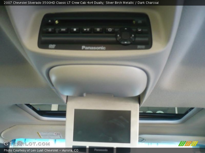 Silver Birch Metallic / Dark Charcoal 2007 Chevrolet Silverado 3500HD Classic LT Crew Cab 4x4 Dually