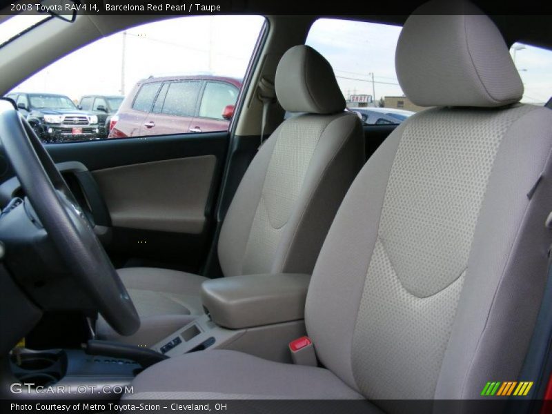 Barcelona Red Pearl / Taupe 2008 Toyota RAV4 I4