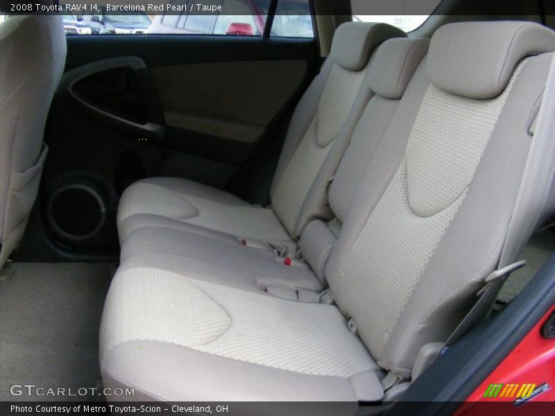 Barcelona Red Pearl / Taupe 2008 Toyota RAV4 I4