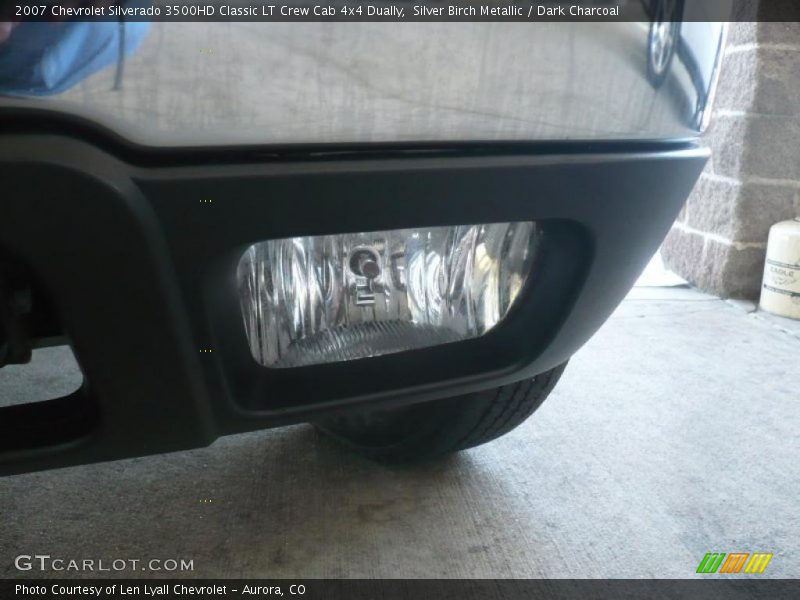 Silver Birch Metallic / Dark Charcoal 2007 Chevrolet Silverado 3500HD Classic LT Crew Cab 4x4 Dually