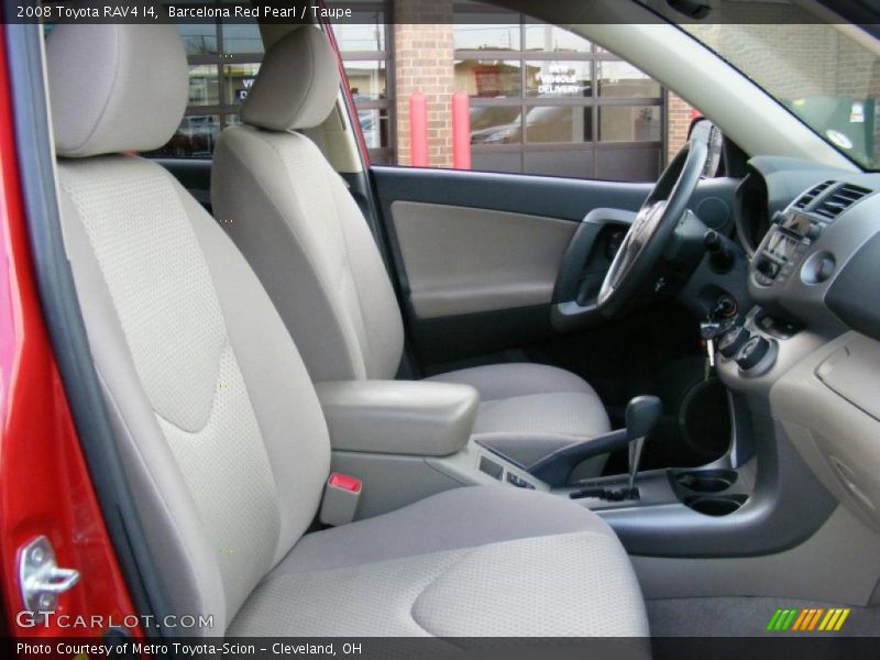 Barcelona Red Pearl / Taupe 2008 Toyota RAV4 I4
