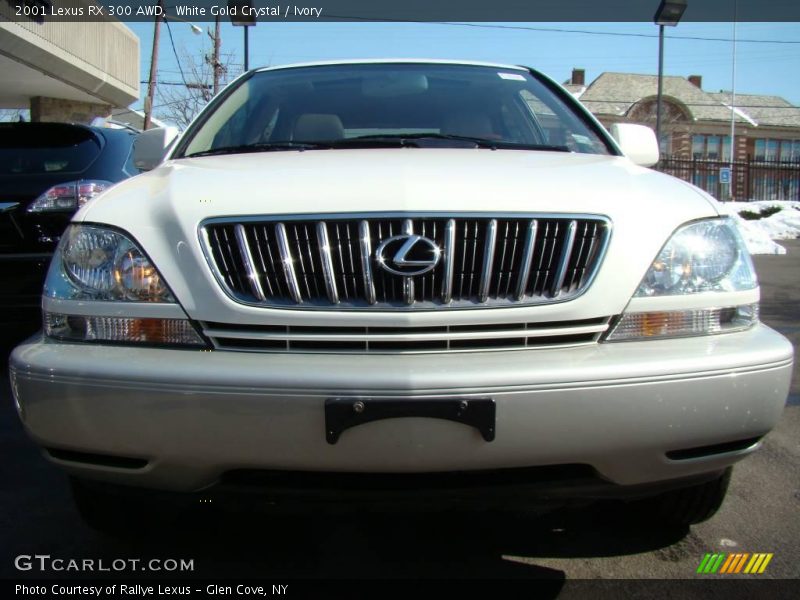 White Gold Crystal / Ivory 2001 Lexus RX 300 AWD