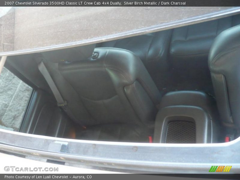 Silver Birch Metallic / Dark Charcoal 2007 Chevrolet Silverado 3500HD Classic LT Crew Cab 4x4 Dually