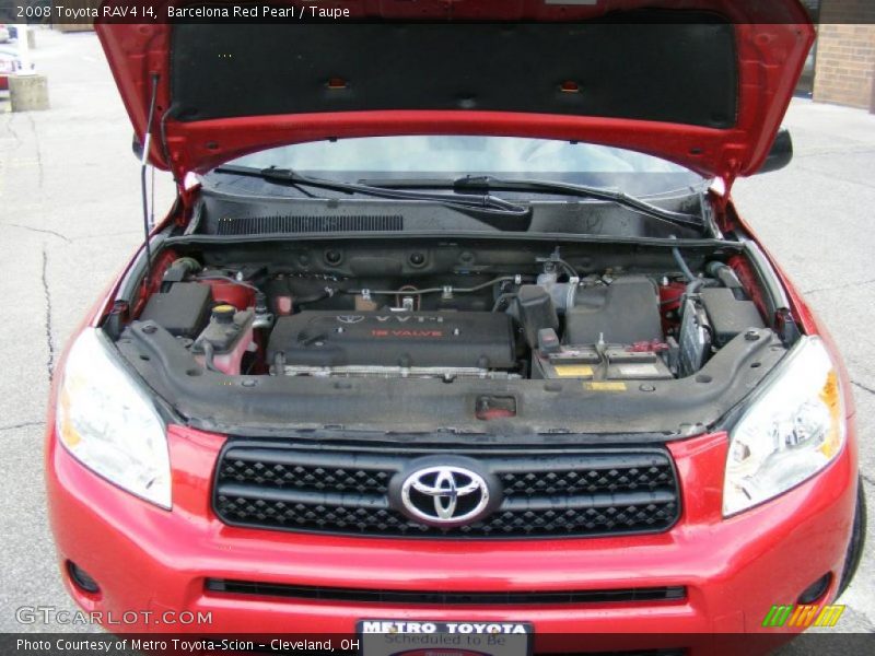 Barcelona Red Pearl / Taupe 2008 Toyota RAV4 I4
