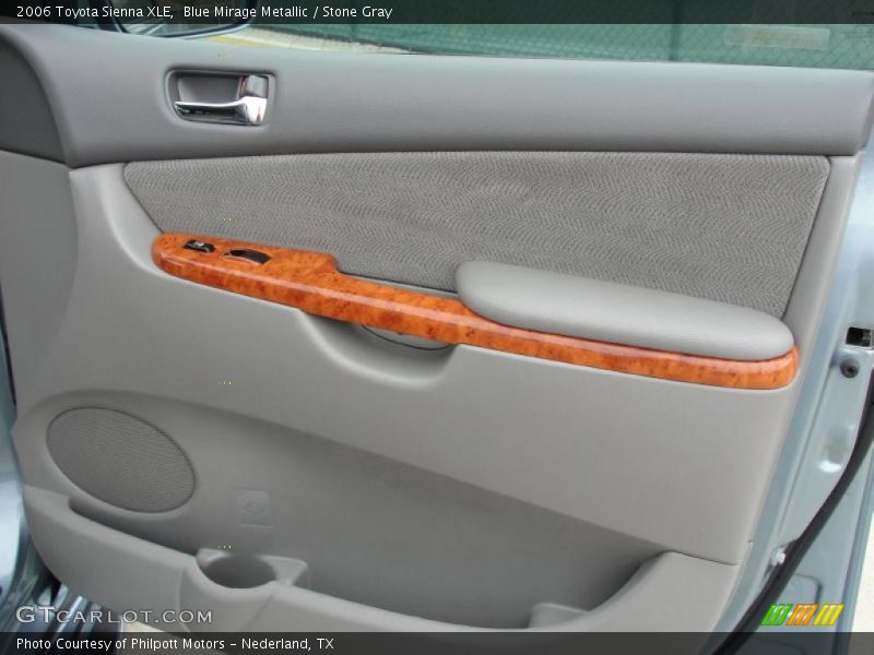 Blue Mirage Metallic / Stone Gray 2006 Toyota Sienna XLE