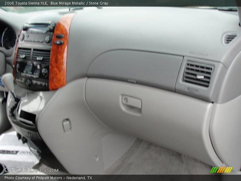 Blue Mirage Metallic / Stone Gray 2006 Toyota Sienna XLE