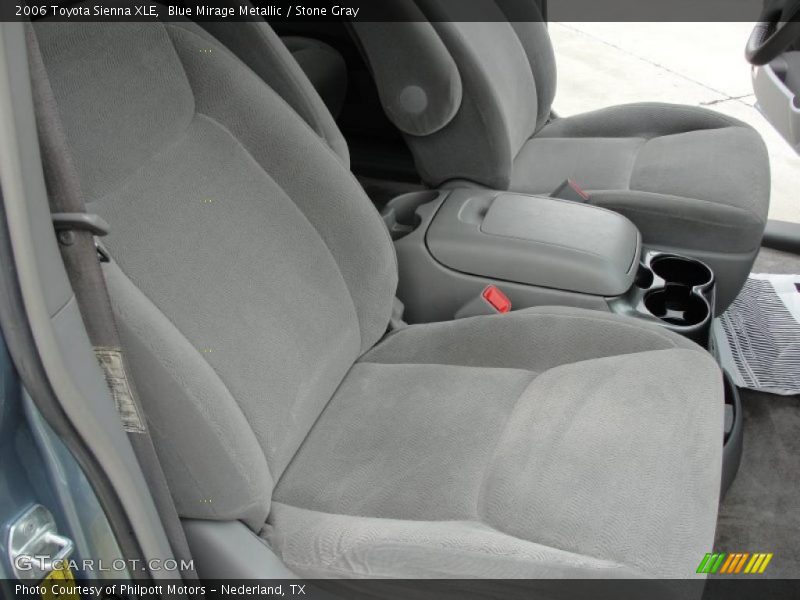 Blue Mirage Metallic / Stone Gray 2006 Toyota Sienna XLE