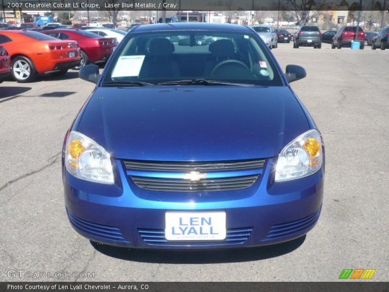 Laser Blue Metallic / Gray 2007 Chevrolet Cobalt LS Coupe