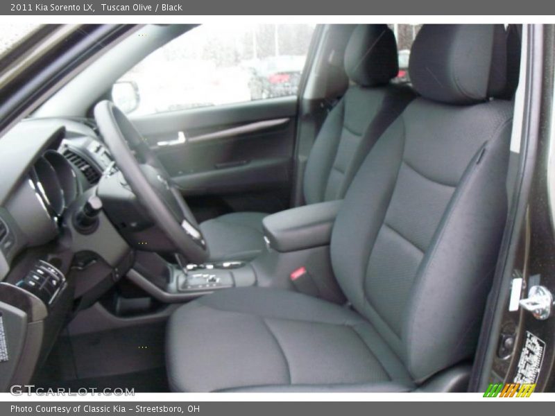  2011 Sorento LX Black Interior