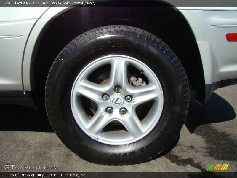 White Gold Crystal / Ivory 2001 Lexus RX 300 AWD