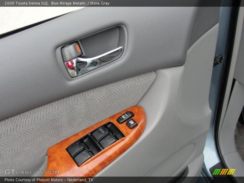 Blue Mirage Metallic / Stone Gray 2006 Toyota Sienna XLE