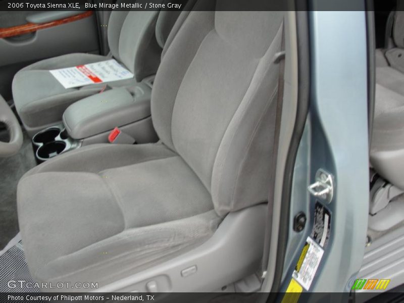 Blue Mirage Metallic / Stone Gray 2006 Toyota Sienna XLE