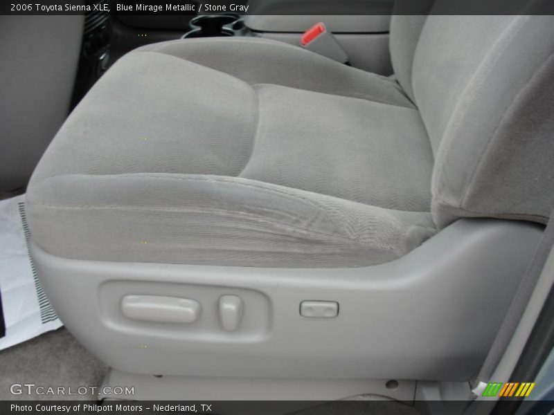 Blue Mirage Metallic / Stone Gray 2006 Toyota Sienna XLE