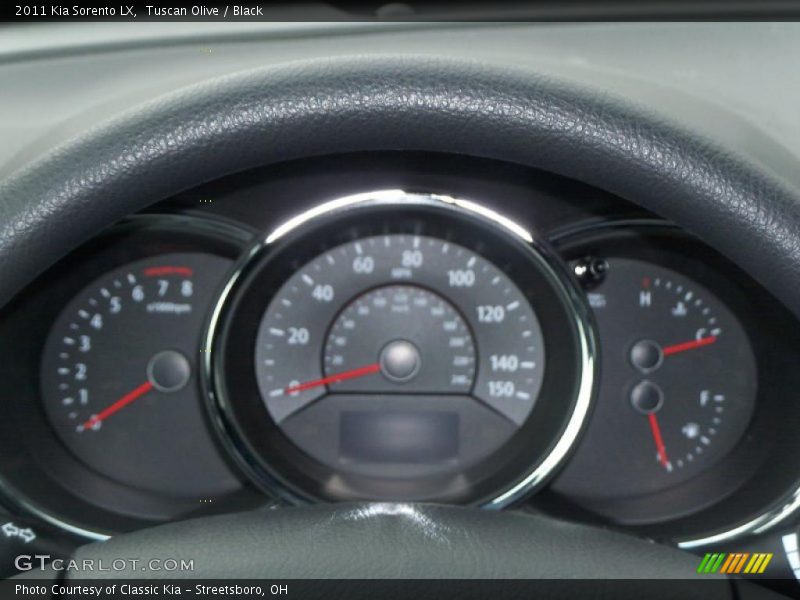 Tuscan Olive / Black 2011 Kia Sorento LX