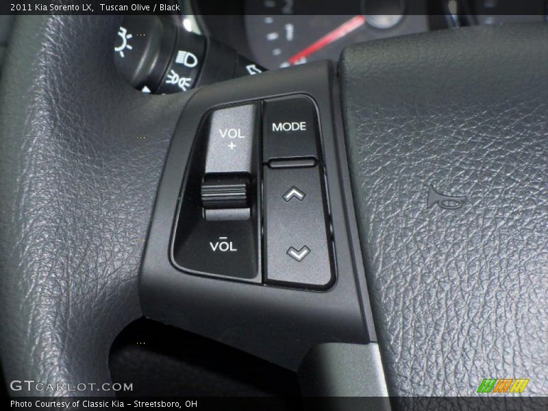 Controls of 2011 Sorento LX