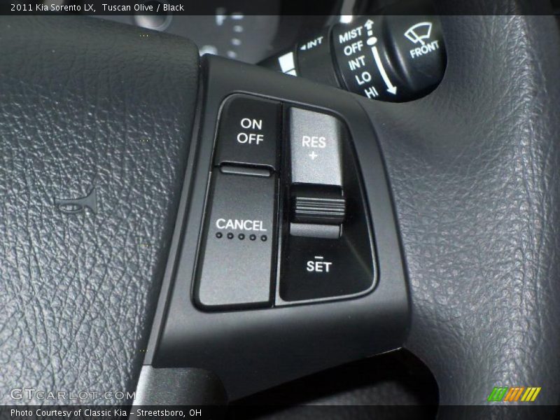 Controls of 2011 Sorento LX