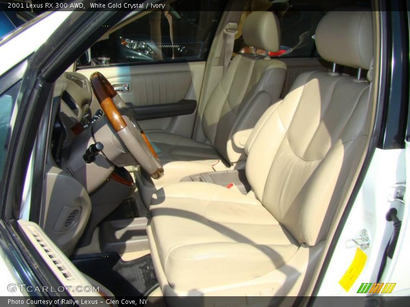 White Gold Crystal / Ivory 2001 Lexus RX 300 AWD