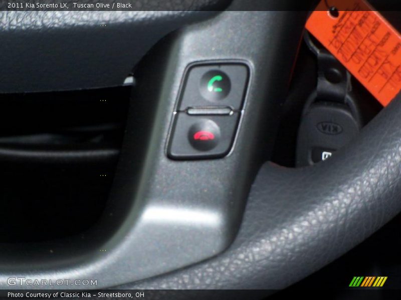 Controls of 2011 Sorento LX