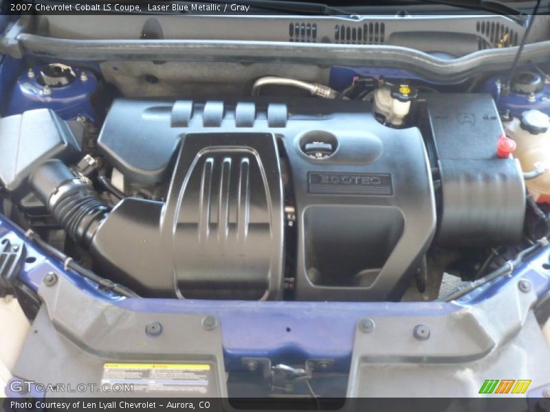 Laser Blue Metallic / Gray 2007 Chevrolet Cobalt LS Coupe