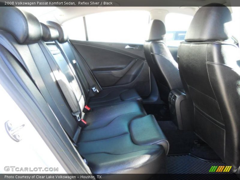 Reflex Silver / Black 2008 Volkswagen Passat Komfort Sedan